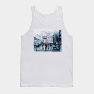 Triumphal arch in Paris Tank Top